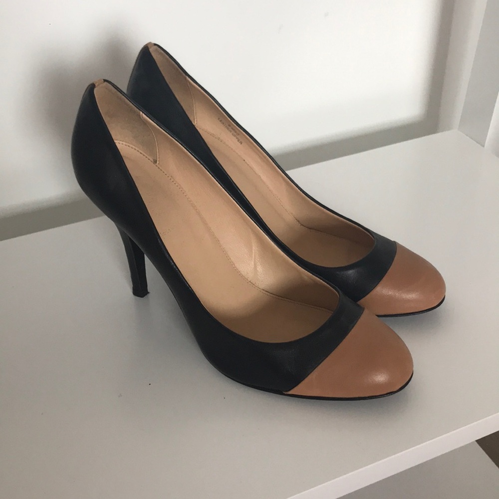 J.Crew Cap Toe Heels